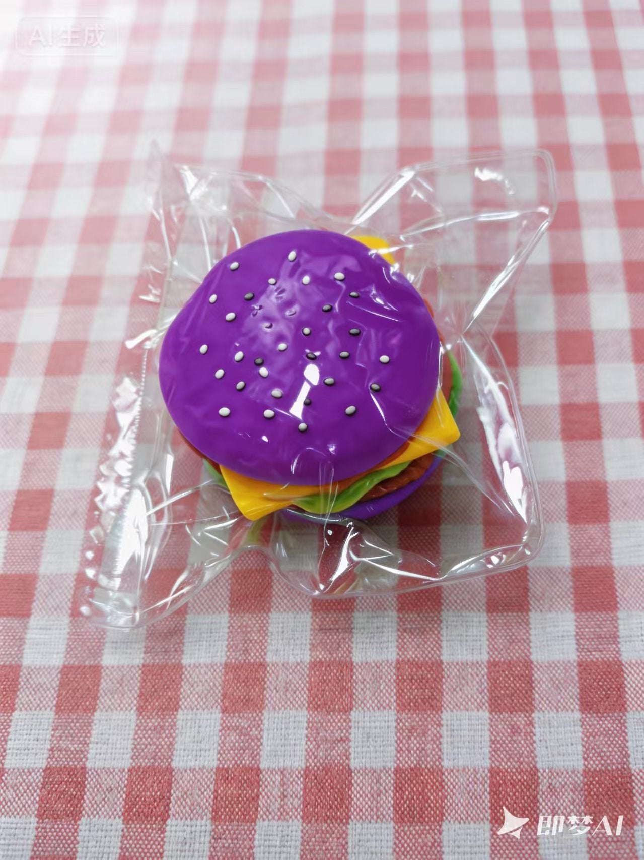 Colorful 6-layer Middle Burger approximately 180g (over $39 free shipping)