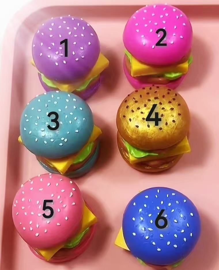 Colorful 6-layer Middle Burger approximately 180g (over $39 free shipping)