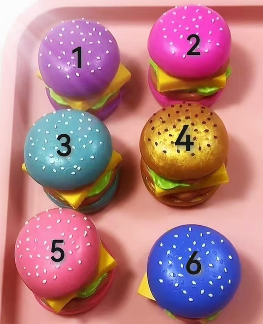 Colorful 6-layer Middle Burger approximately 180g (over $39 free shipping)