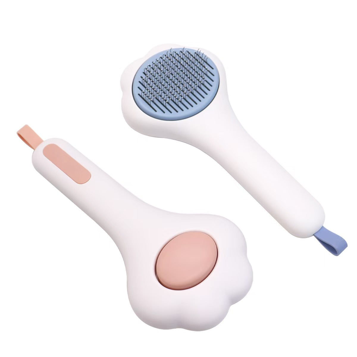 Pet dogs and cats automatic hair removal needle comb for grooming and hair brushing Samples|Retail