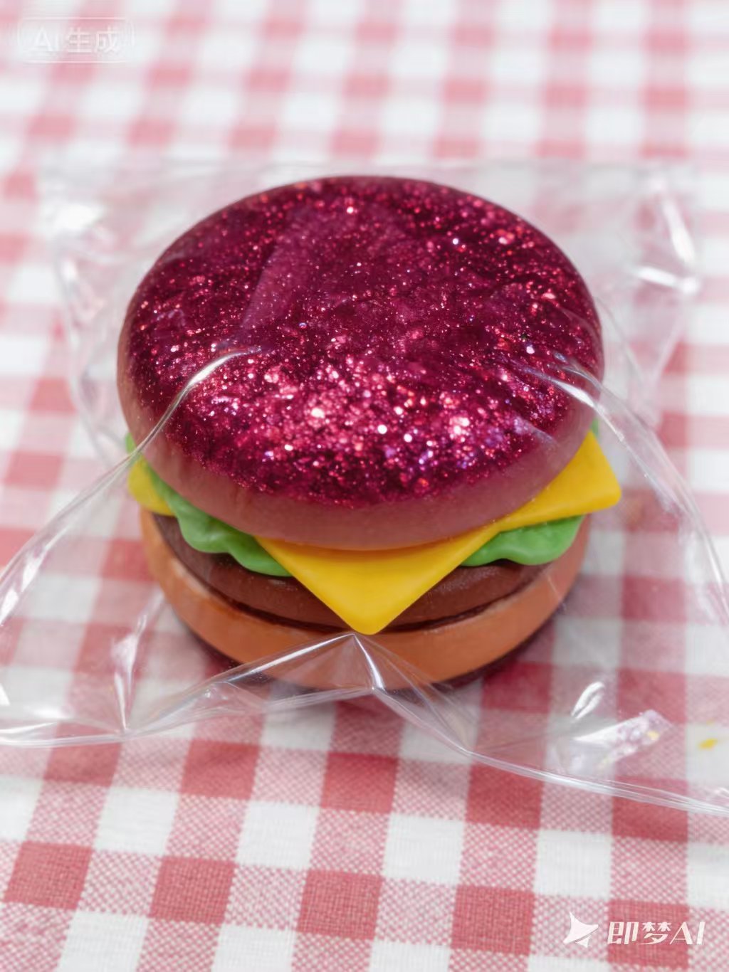 Colorful 6-layer Middle Burger approximately 180g (over $39 free shipping)
