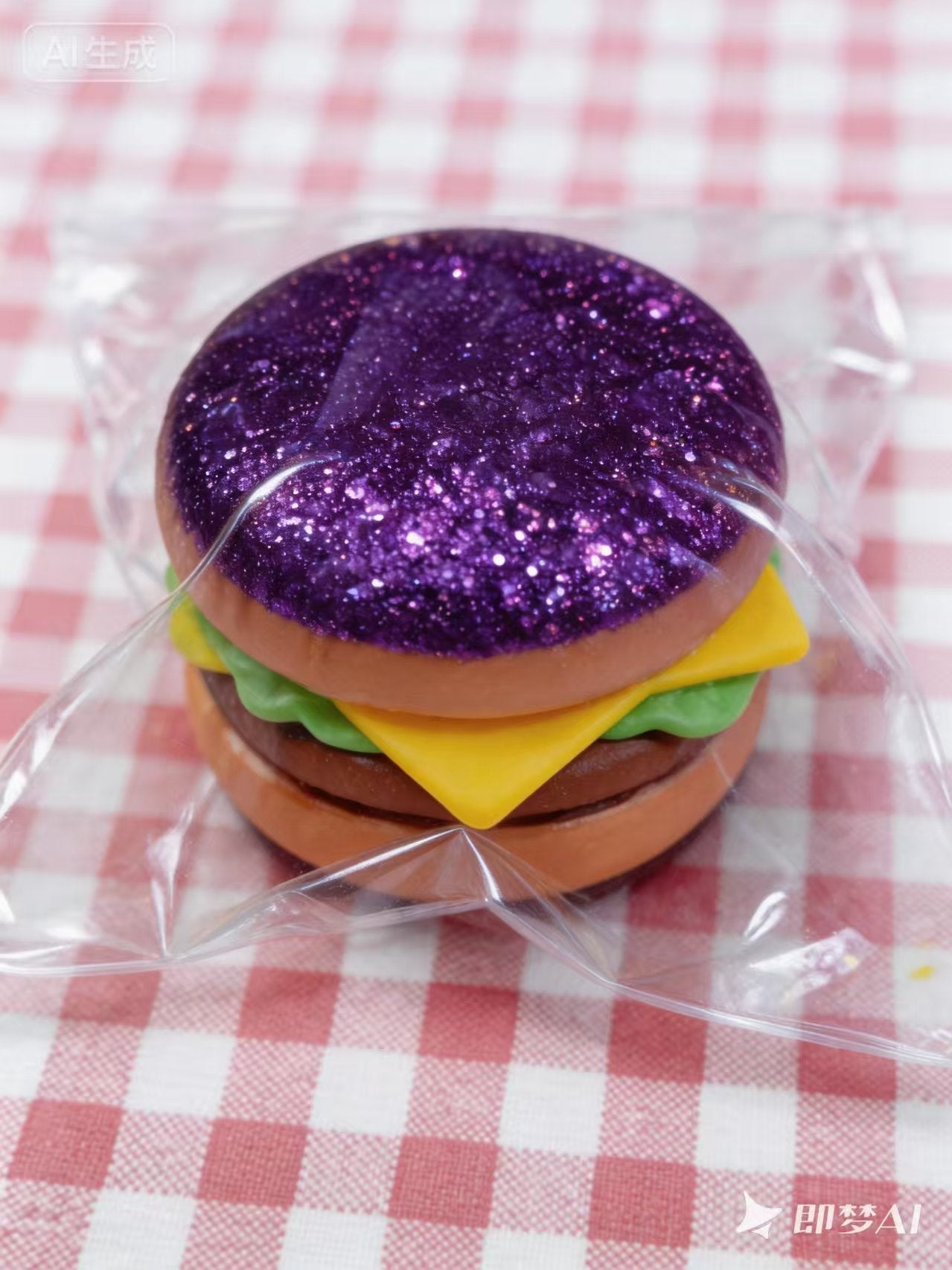 Colorful 6-layer Middle Burger approximately 180g (over $39 free shipping)